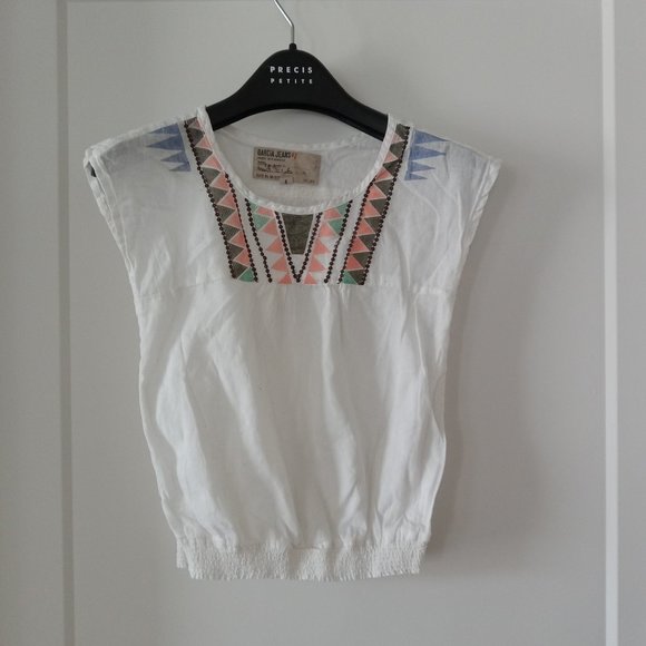 White sequined shirt - Picture 1 of 3